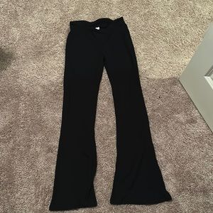 Target Flared ribbed pants